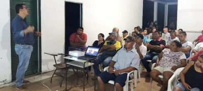 Sicredi realiza palestra no Assentamento Guaviral, sobre Programa Crescer e Cooperativismo