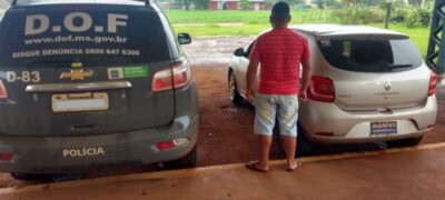 DOF recupera carro de locadora que foi vendido no Paraguai