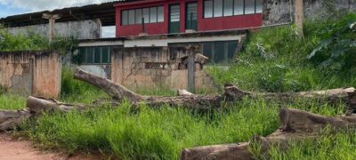 Vereadora Fabrizia Tinoco pede urgência na reconstrução de muro no Estádio e limpeza no local