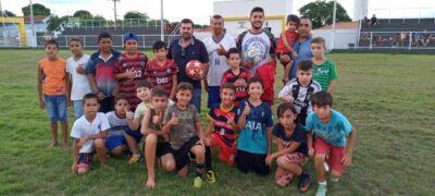 Em Caracol, Futebol reúne garotos no Campo Paulistinha