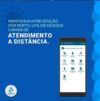 Sanesul amplia atendimento via 0800 e aplicativos