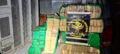 Homem contratado para guardar maconha em casa foi preso pelo DOF durante a Operação Hórus