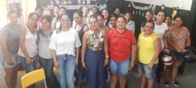 CEIM Zulmira Ossuna: Mulheres recebem orientações de saúde e cidadania 