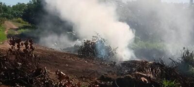 Moradores reclamam de queimadas, mau cheiro e depósito de entulhos