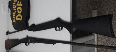 Homem é preso pelo DOF por Porte Ilegal de Arma de Fogo no sul do Estado