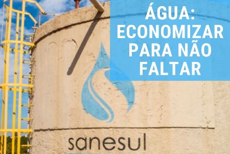 Na quarentena, a dica é economizar água em MS