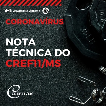 Conselho Regional de Educação Física emite nota técnica sobre coronavírus