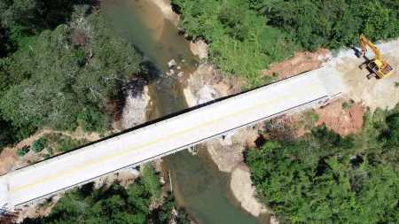 APAPORÉ: Ponte sobre Córrego Vacadiga será liberada neste sábado
