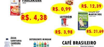 Façam suas compras nesta semana no Supermercado Bom Gosto e aproveitem as promoções