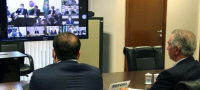Como porta-voz dos governadores, Reinaldo Azambuja cobra socorro imediato a estados e municípios em videoconferência com o presidente Bolsonaro