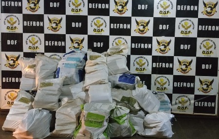 Veículo com mais de 650 quilos de maconha foi apreendido pelo DOF durante a Operação Hórus
