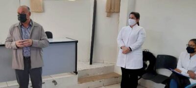 Em Caracol, profissionais da saúde recebem treinamento para atender pacientes com Covid-19