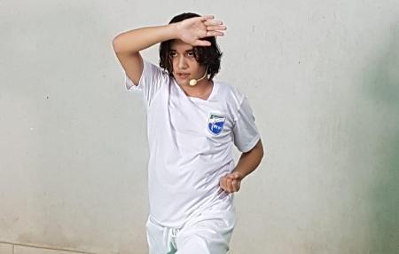 Carateca Enzo Gabriel realiza lives de treino durante a pandemia da covid-19