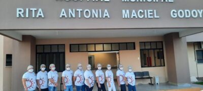 Neco Pagliosa agradece o empenho das equipes de saúde no enfrentamento à pandemia
