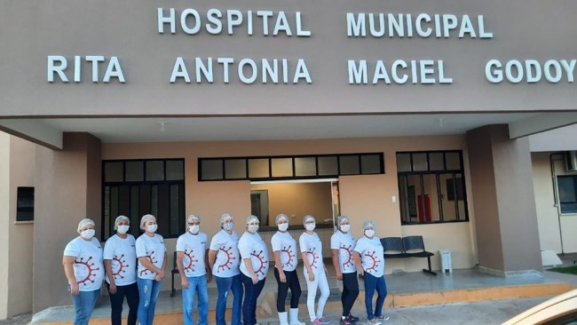 Neco Pagliosa agradece o empenho das equipes de saúde no enfrentamento à pandemia