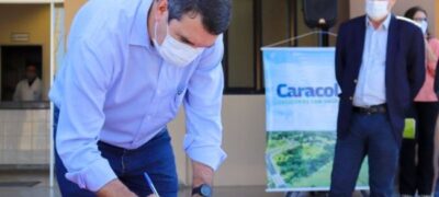 Governo injeta mais de R$ 12 milhões em infraestrutura, saúde e saneamento de Caracol
