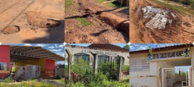 BURACOS, PRÉDIOS SUJOS E OBRAS PARADAS: Em três anos de administração, prefeitura já arrecadou cerca de 210 milhões de reais