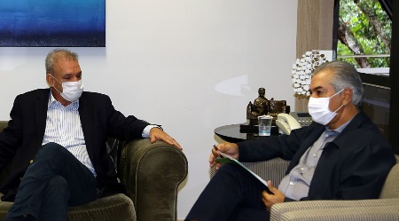 Reinaldo Azambuja faz apelo e  Geraldo Resende fica no governo