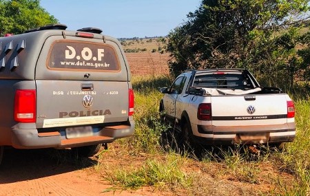 Veículo furtado no Paraná foi recuperado pelo DOF durante a Operação Hórus