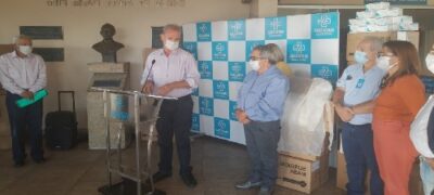 Saúde entrega doação de milhares de EPIs à Santa Casa de Campo Grande