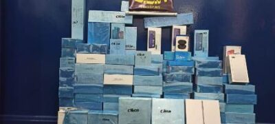 Eletrônicos do Paraguai que seguiam para Minas Gerais foram apreendidos pelo DOF durante a Operação Hórus