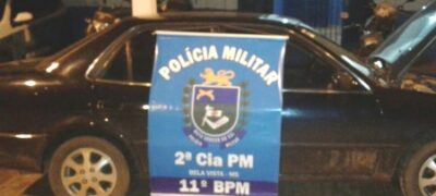 PM em Bela Vista prende homem por Adulteração de Sinal Identificador de Veículo e apreende automóvel adulterado