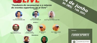 Live debaterá retorno dos eventos esportivos ao ar livre pós-pandemia