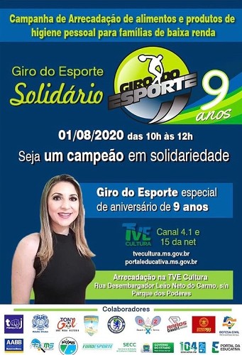Com ex jogador e personalidades do esporte, Giro tem edição especial neste sábado