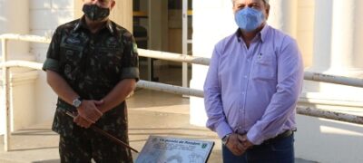 Inaugurado em Bela Vista placa homenageando Marechal Rondon
