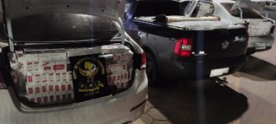 Três veículos carregados com cigarros do Paraguai foram apreendidos pelo DOF
