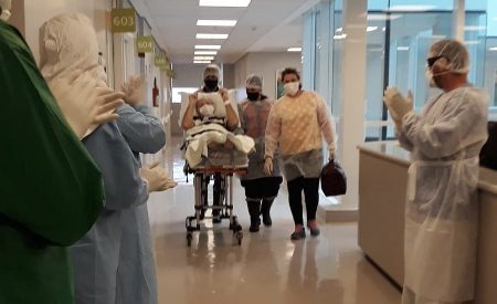 Bela Vista: Sob sorrisos e aplausos, Adair Senna tem alta e se recupera da covid-19