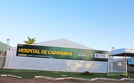 Hospital de Campanha de Ponta Porã (MS) será inaugurado nesta sexta-feira