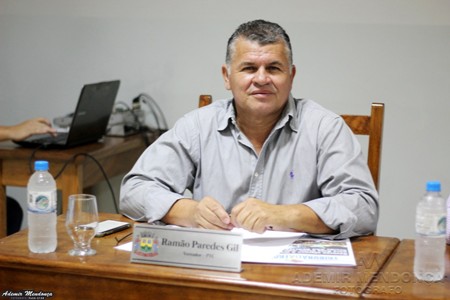 Vereador Ramão Paredes reivindica melhorias na estrada do Assentamento Ressaca