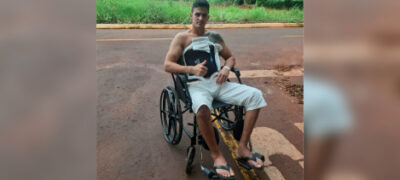 Paraplégico após levar tiro em venda de moto, jovem bela-vistense teme que criminoso saia impune