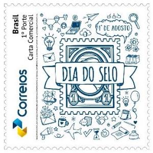 Correios comemora Dia Nacional do Selo com emissão inspirada em doodles