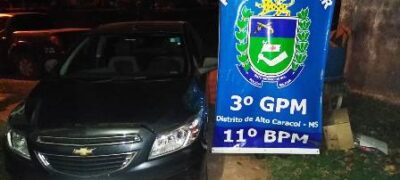 PM de Alto Caracol efetua prisão de indivíduo por adulteração de sinal identificador de veículo automotor