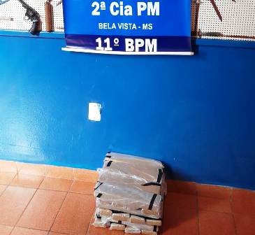 Polícia Militar em Bela Vista apreende 21 kg de maconha e prende 02 mulheres por Tráfico de Drogas