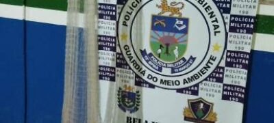 Polícia Militar Ambiental de Bela Vista autua infrator transportando petrecho proibido à pesca