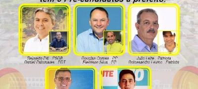 Com 5 pré-candidatos a prefeito em Bela Vista, partidos devem registrar candidaturas até dia 26