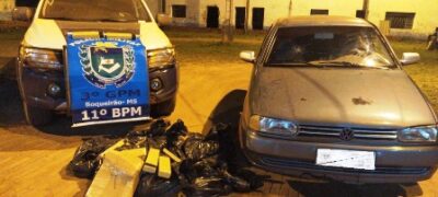 PM efetuam prisão por Tráfico de Drogas e apreendem 88,500 kg de maconha no distrito do Boqueirão