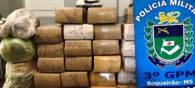 Polícia Militar apreende mais de 700kg de entorpecentes e recupera veículo furtado no distrito de Boqueirão