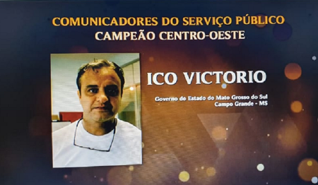 Chefe da Subcom do Governo de MS leva 1º lugar no prêmio TOP Mega Brasil