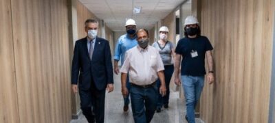 Zé Teixeira acompanha andamento das obras na Assembleia Legislativa