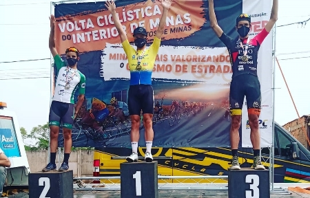 Beneficiário do Bolsa Atleta, sul-chapadense é campeão geral da Volta Ciclística do Interior de Minas