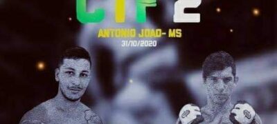 Lutas de MMA dia 31 de Outubro em Antônio João