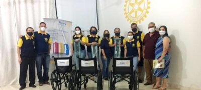 Rotary Club Bela Vista amplia estoque de seu Banco de Cadeira de Rodas