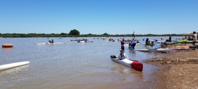 Belezas naturais do Pantanal dão vida ao Brasileiro de Canoagem Maratona e estimulam atletas em Corumbá