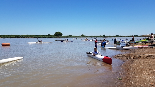 Belezas naturais do Pantanal dão vida ao Brasileiro de Canoagem Maratona e estimulam atletas em Corumbá