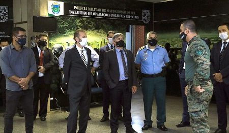 Secretário de Operações Integradas visita MS e garante investimentos e continuidade da Operação Hórus