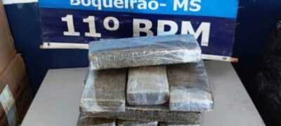 Polícia Militar do Distrito do Boqueirão prende homem com mais de 14 quilos de maconha